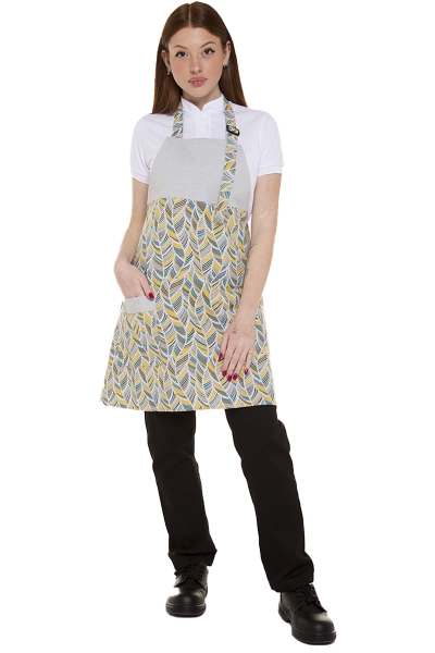 grembiule donna professionale fantasia spiga