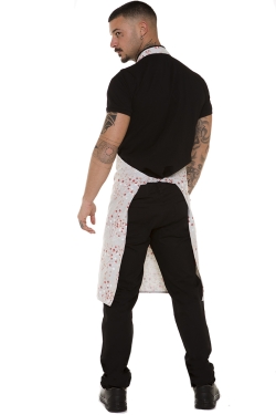 retro grembiule floreale unisex