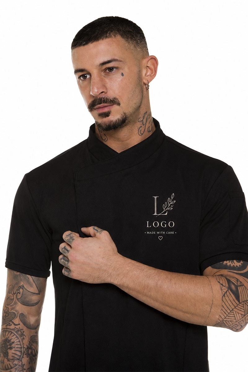 giacca barber personalizzata con logo