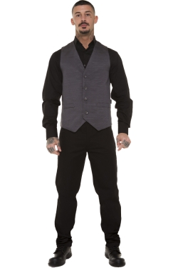 gilet per bartender professionale ed elegante