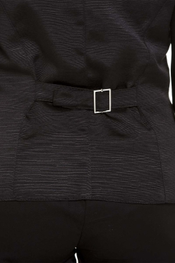 Back of the women's professional waistcoat with adjuster