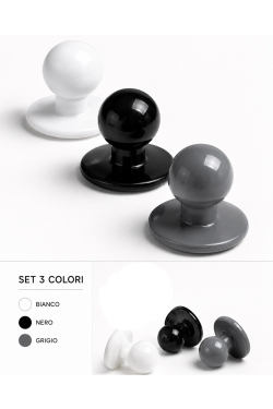 set 3 colori bottoni cuoco